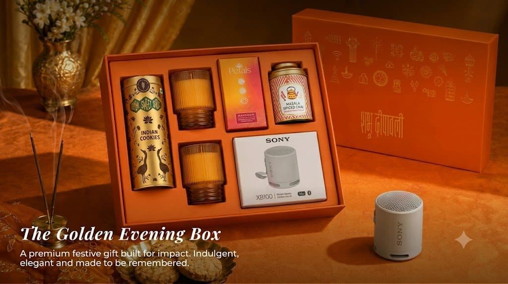 The Golden Evening Box